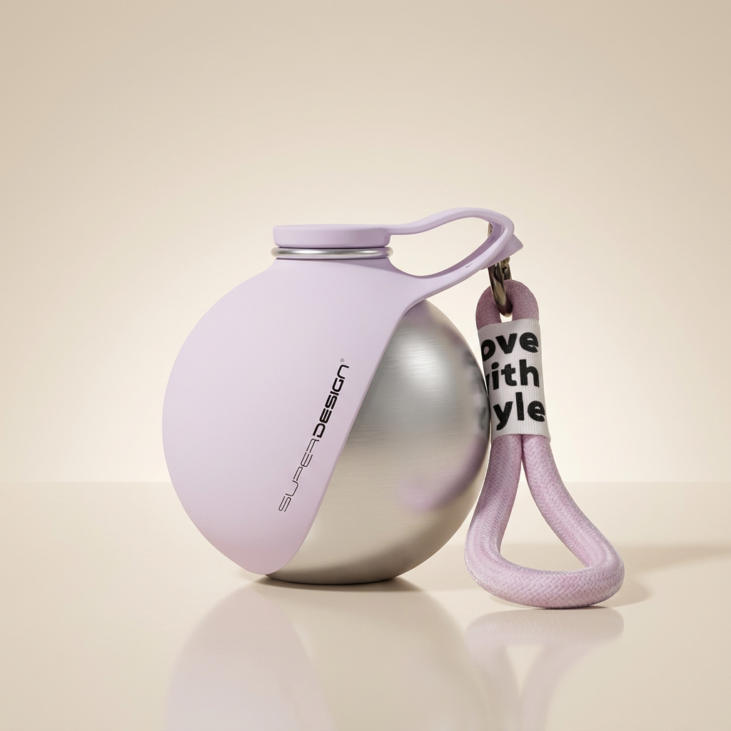 NARAPETS 2-in-1 Travel Water Bottle