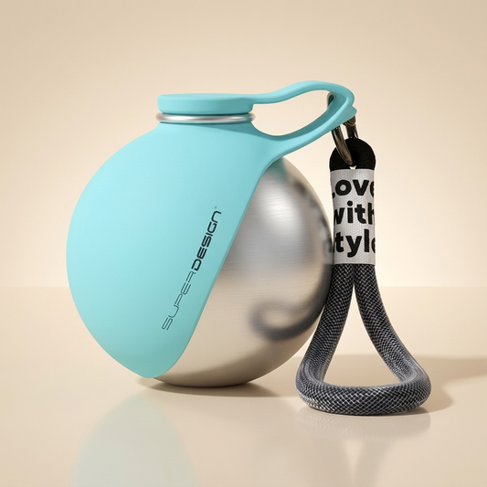 NARAPETS 2-in-1 Travel Water Bottle